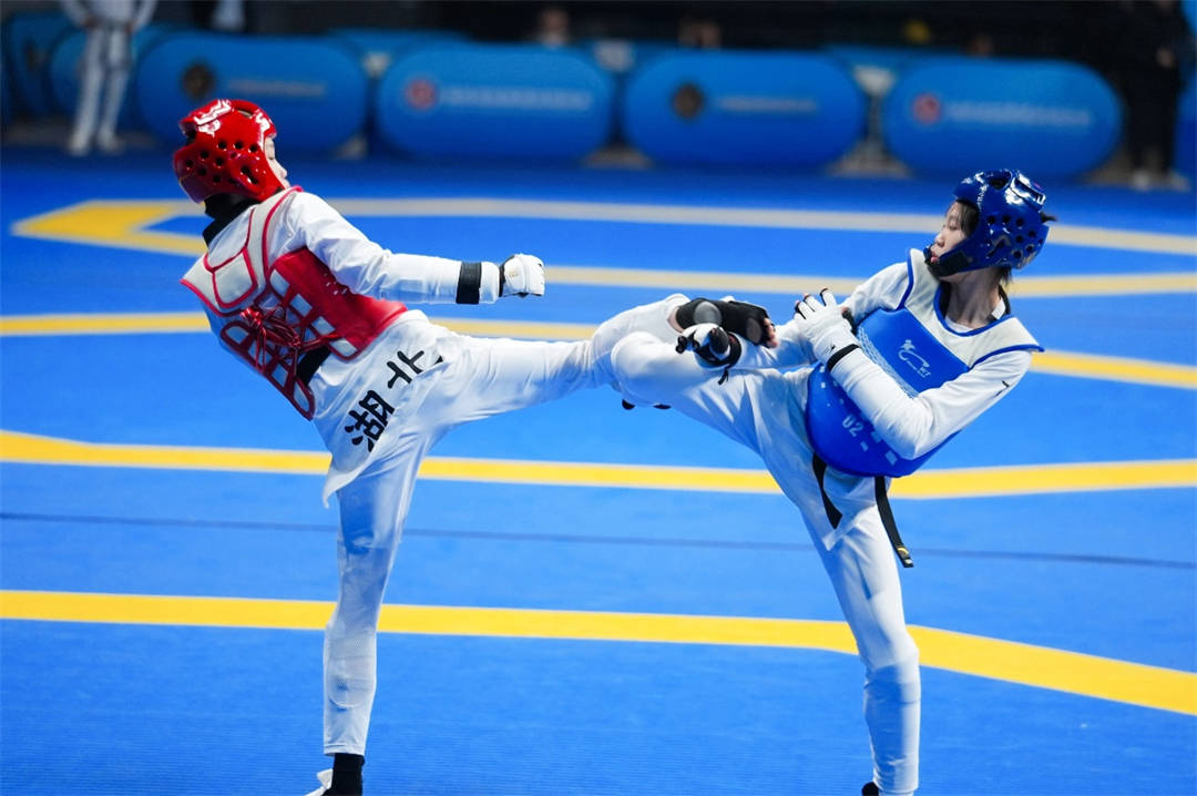 跆拳道赛场上的巅峰对决，势均力敌的简单介绍